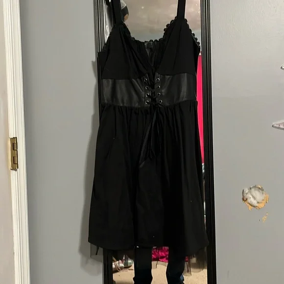 junior black dresses Retro inspired velvet junior bridesmaid dress in black  La Novale Atelier